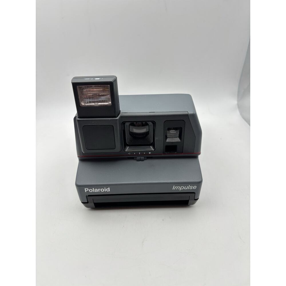 VINTAGE 80's Polaroid Impulse 600 Plus Instant Camera UNTESTED